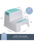 Dreambaby 2 Height 2-Up Step Stool - Aqua