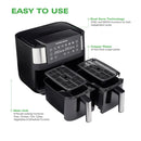 Hamilton Beach Healthy Cook Dual 8L Air Fryer