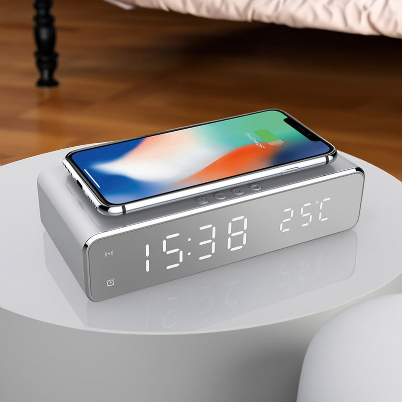 Wireless Charging Alarm Clock