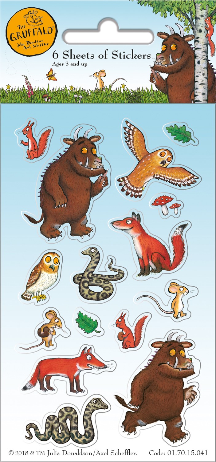 Party Sticker Pack - The Gruffalo