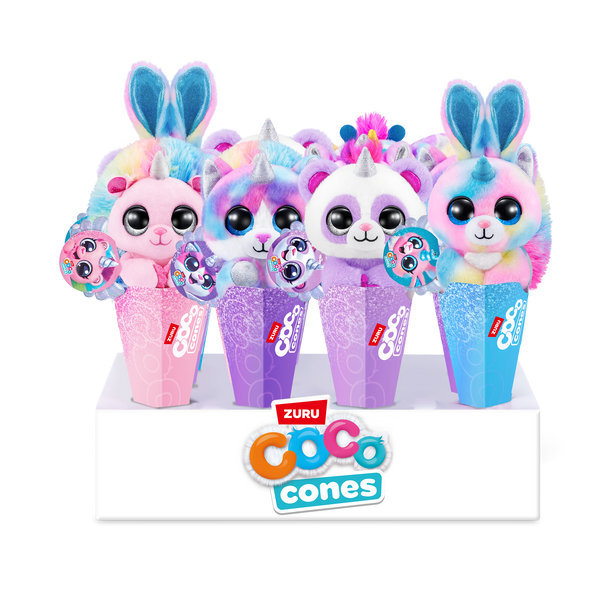 Coco Surprise Plush In A Cone Assorted – JAC Stores IOM