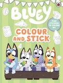 Bluey Colour & Stick Book