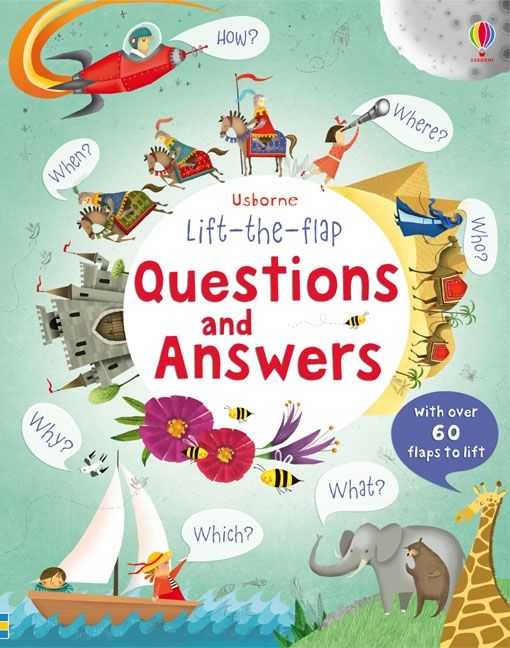 Lift-The-Flap Questions and Answers Children's Book