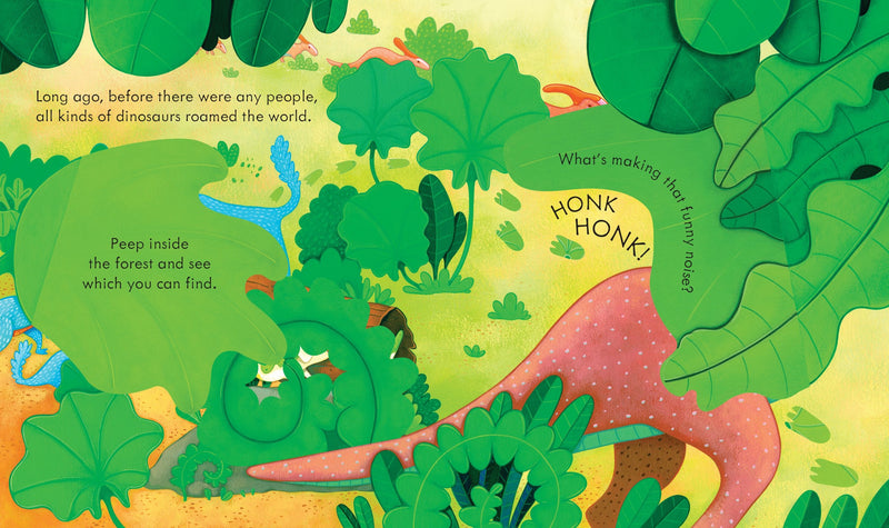 Peep Inside Dinosaurs Children's Book