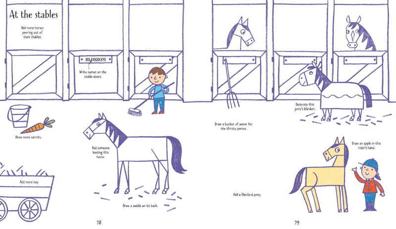 Step-By-Step Drawing Horses Book