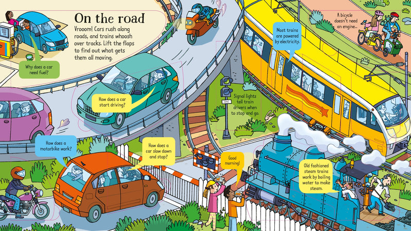 Look Inside How Things Work Children's Book