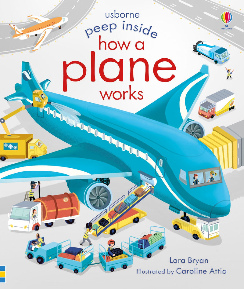 Peep Inside How a Plane Works Children's Book