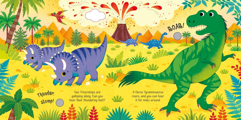 Dinosaur Sounds Children's Book