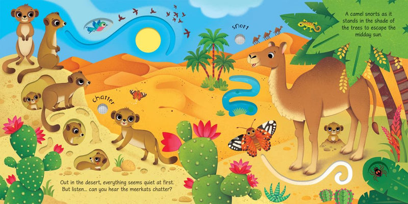 Wild Animals Sound Children's Book