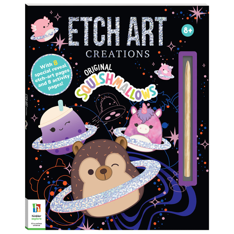 Squishmallows Etch Art Creations Book