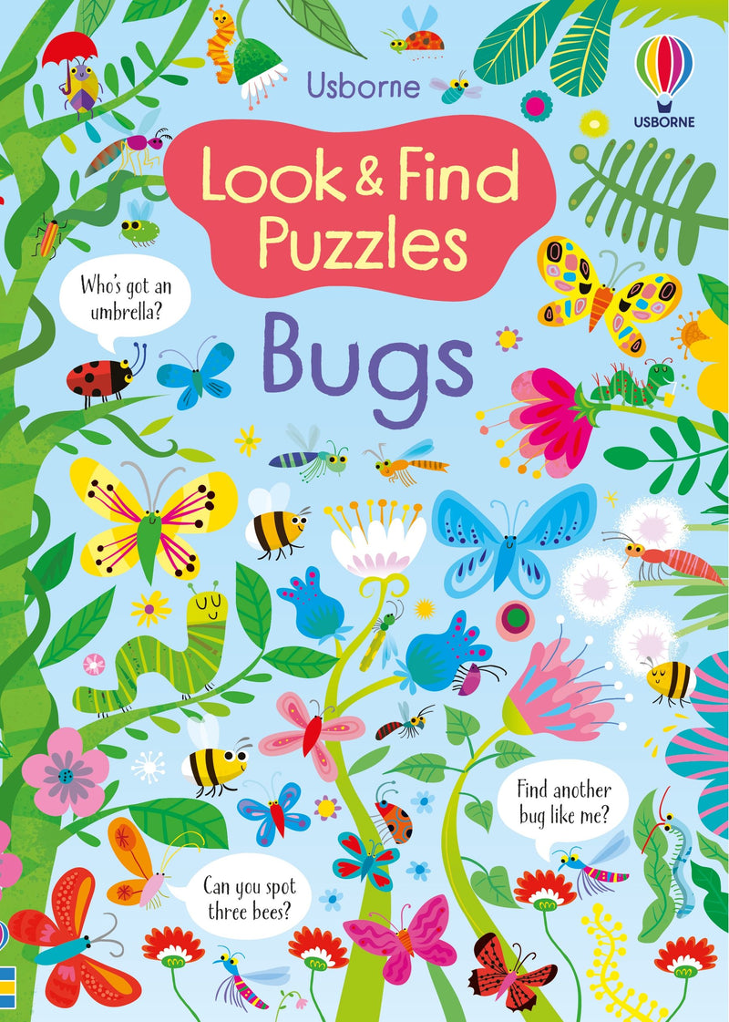 Look and Find Puzzles: Bugs Children's Book