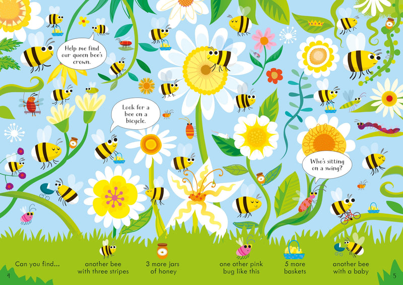 Look and Find Puzzles: Bugs Children's Book