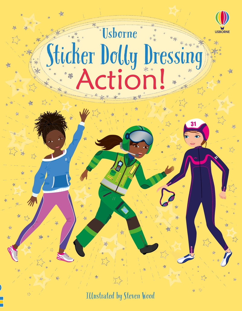 Sticker Dolly Dressing Action! Book