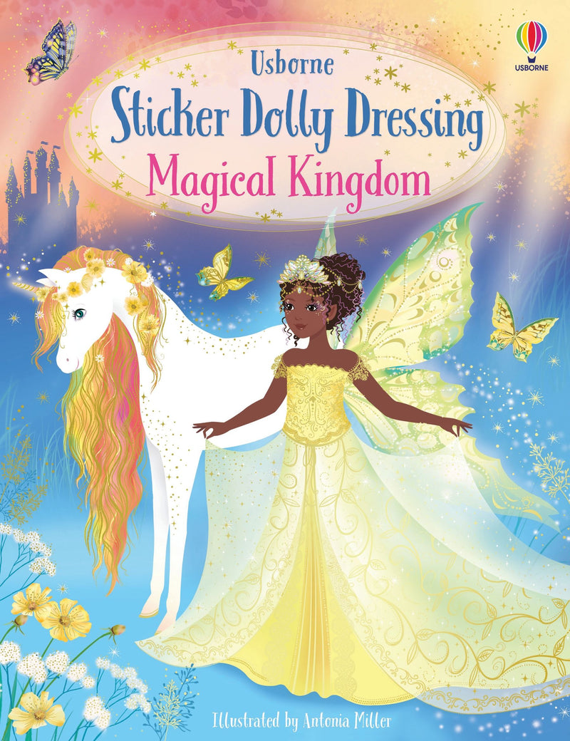 Sticker Dolly Dressing Magical Kingdom Book