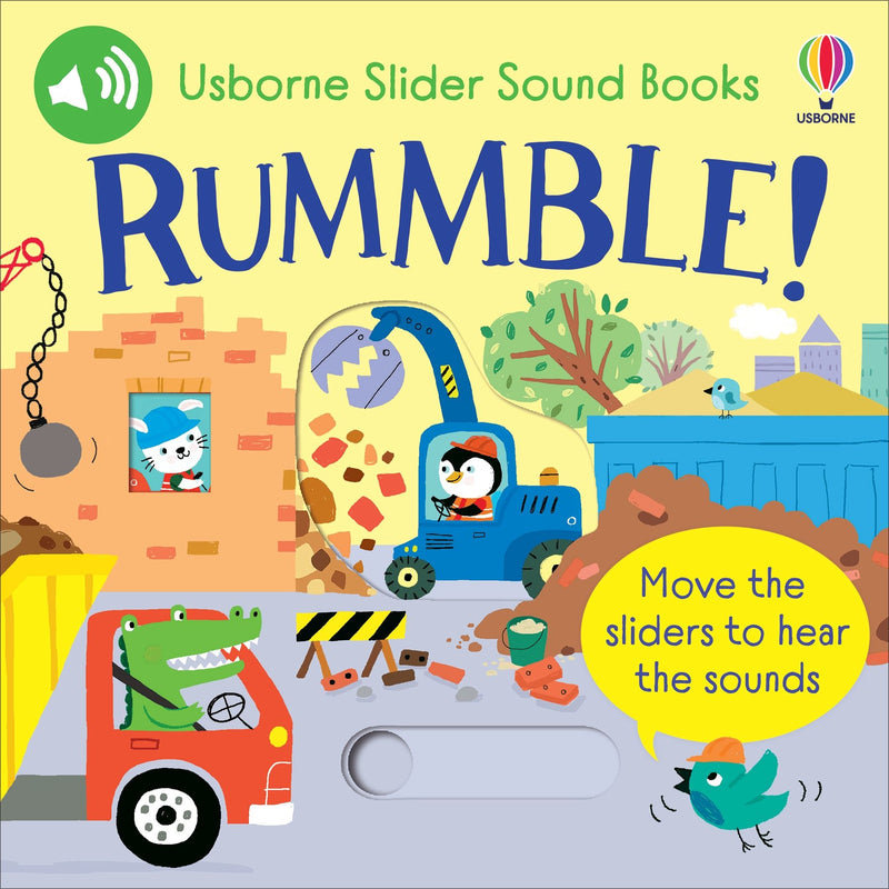 Rummble! Slider Sounds Children's Book