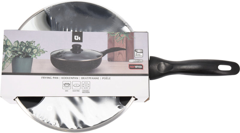 Non-Stick Frying Pan With Lid 24cm