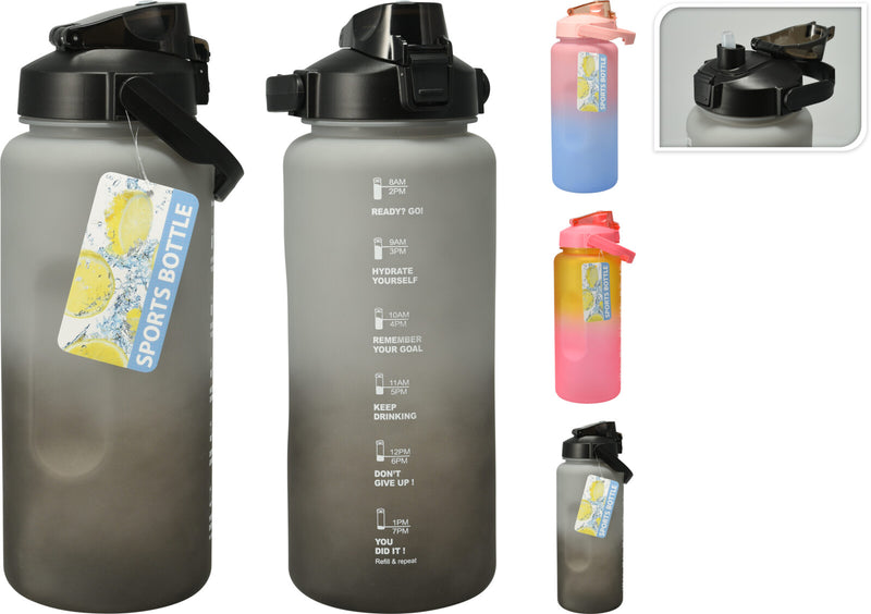 Ombre 2L Water Bottle Assorted