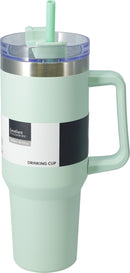 Drinking Mug With Straw - 6 Assorted Pastel Colours