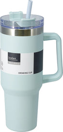 Drinking Mug With Straw - 6 Assorted Pastel Colours