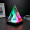 Holographic Pyramid Lamp