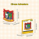 Puremind x Snoopy Wooden Interactive Magnet - Circus Adventure