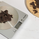 Salter Disc Digital Kitchen Scale in Silver