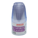 Plastic Spirit Glasses 250ml 12pk