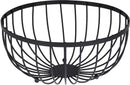 Wire Fruit Basket Black