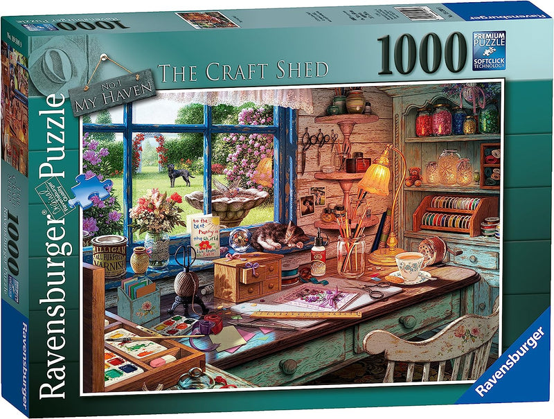 My Haven No.1 The Craft Shed 1000pc Jigsaw Puzzle