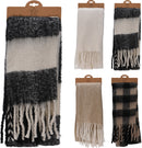 Neutral Woven Scarf Assorted
