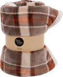 Fleece Plaid Blanket Assorted