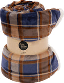 Fleece Plaid Blanket Assorted