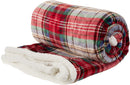 Check Sherpa Blanket Assorted