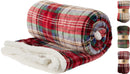 Check Sherpa Blanket Assorted