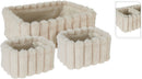 Fur Storage Basket - Set Of 3