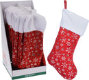 Snowflake Christmas Stocking
