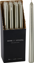 Tapered 30cm Dinner Candle - Gold