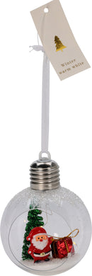 LED Christmas Character Bauble Assorted