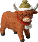Christmas Cow Figure Assorted