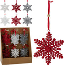 Hanging Snowflake Decoration Assorted