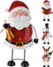 Metal Christmas Figure 34cm Assorted