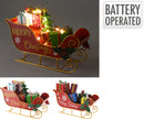 LED Sleigh Ornament Assorted