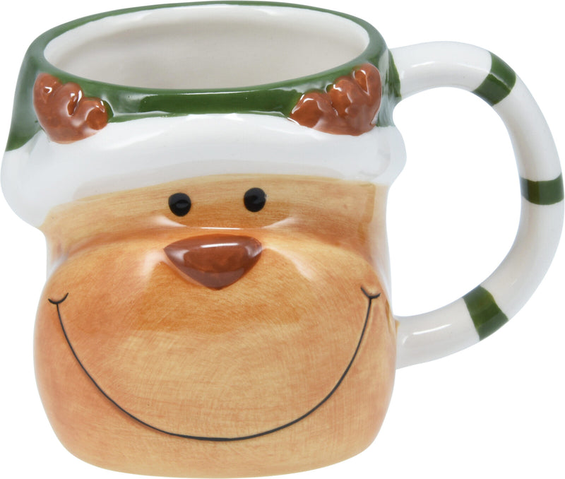 3D Christmas Character Mug Assorted