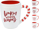 Festive Slogan Mug Assorted