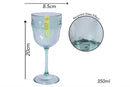 Glass Effect Plastic Wine Goblet 350ml