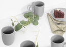 Stoneware Mug Set 4 Pack - Grey