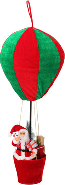 Santa In Hot Air Balloon Assorted