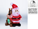 Santa & Reindeer LED