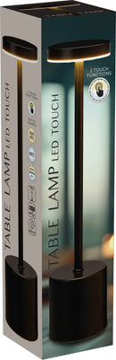 Black Table Lamp USB