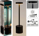 Black Table Lamp USB